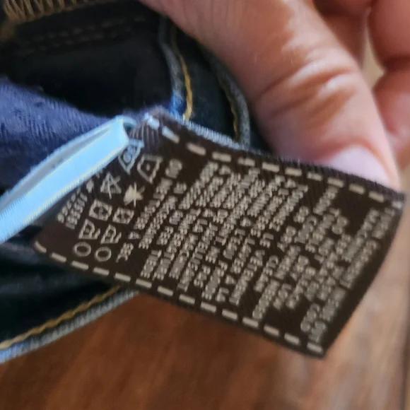 7 FOR ALL MANDKIND Straight Leg Crop Size 27 - Picture 11 of 13